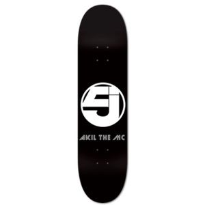 Jurassic 5 AKIL the MC skateboard deck BLACK NEW